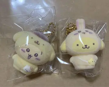 산리오 치이카와 (먼작귀) 토끼 폼폼푸딩 플로키 마스코트 참