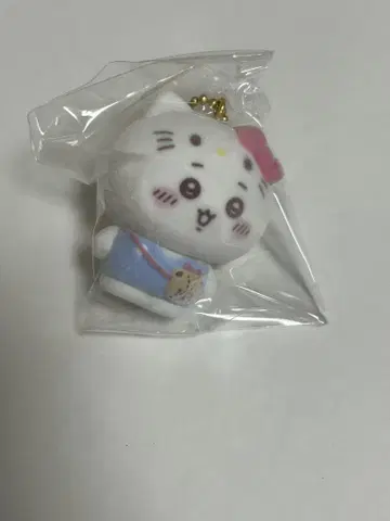 치이카와 산리오 시크릿 플로키 마스코트 참 치이카와 키티
