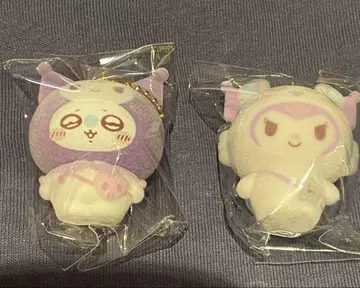 산리오 치이카와 쿠로미 모몽가 시크릿 플로키 마스코트 참