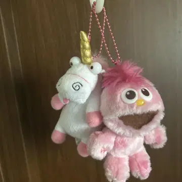 모피 키링 미니언 유니콘 키링