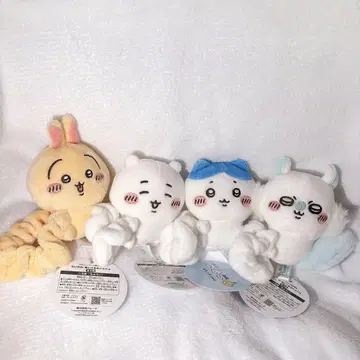 치이카와 봉제 인형 스크런치 4종 세트 택 포함