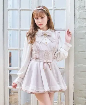 LIZLISA 얇은 명주 레이어드 셋업