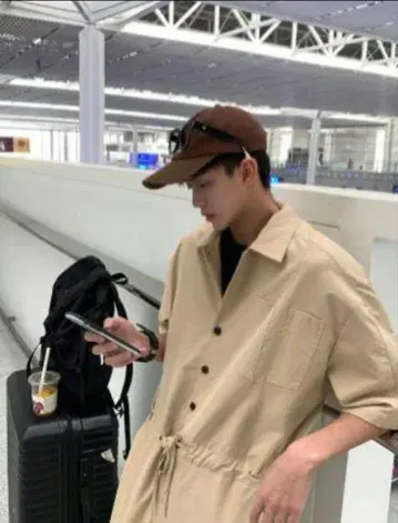캐주얼 작업복 새상품 올인원 오버롤