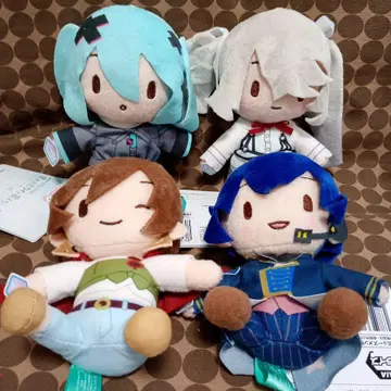 프로세카 후와푸치 미니 봉제 인형 버추얼 싱거 vol.1 4종 세트
