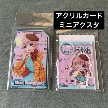 위치 워치 와카쓰키 니코 아크릴 카드 미니 스탠드 TSUTAYA