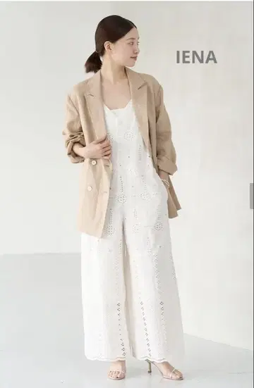 IENA 프렌치 린넨 자켓 38