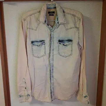 ZARA MAN / DENIM COUTURE 데미지 데님 셔츠