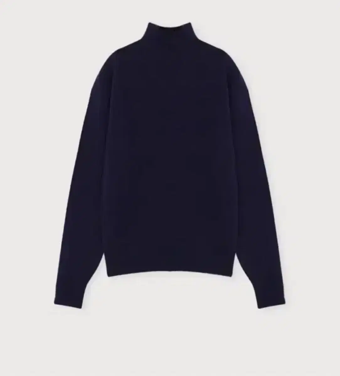 Ethos Half-Neck Wool Knit Navy