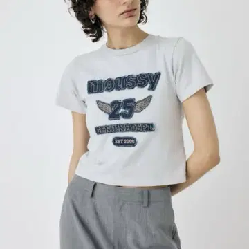 moussy 25주년 티셔츠 gry