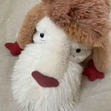 힌 봉제 인형 지브리 파크