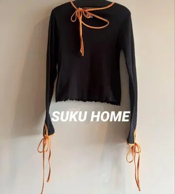 SUKUHOME [긴팔 리본 상의]