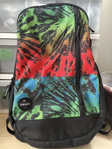 Quiksilver 백팩 멀티 컬러 그래픽 프린트