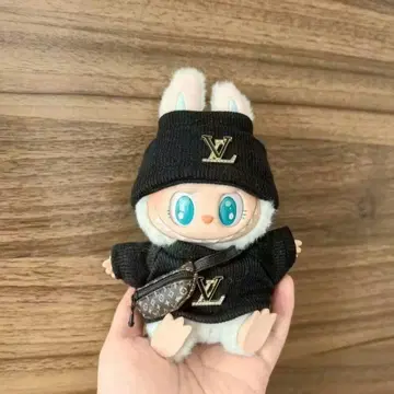 새상품 러브부 코스튬 LABUBU 러브부 봉제 인형 의류 옷 갈아입기