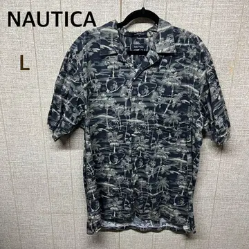 NAUTICA 알로하 셔츠 L 사이즈