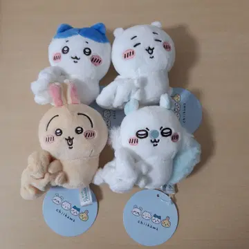 치이카와 봉제 인형 스크런치 치이카와 하치와레 토끼 모몽가 총 4종