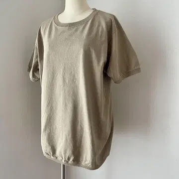 GOODwear 아쉬 베이 리브 크루넥 반팔 티셔츠