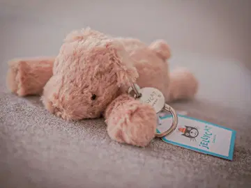 Jellycat Smudge Bear Bag Charm 곰 키링