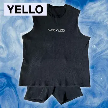 YELLO 셋업 BLACK MOON TANK TOP
