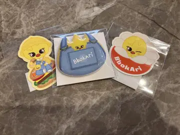 BbokAri 스티커, 이름 배치 세트