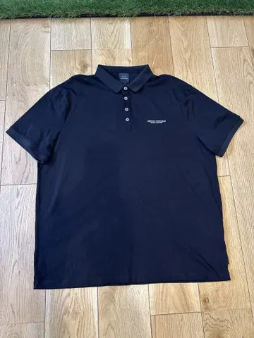 블랙 피케 셔츠 XL 사이즈