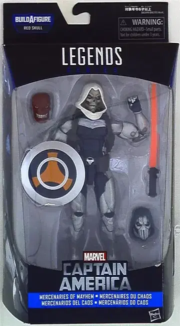 HASBRO 마블 레전드 빌드 어 피규어 레드 스컬 태스크마스터 7
