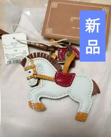 겐텐 새상품 키링 스트랩 신나는 참 말