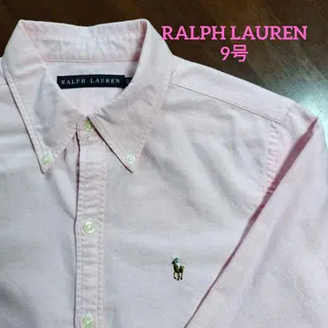 Ralph Lauren 핑크 버튼 다운 셔츠 9호