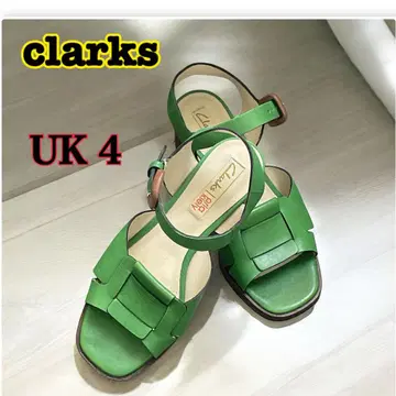 clarks 클락스 스트랩 샌들 구르카 샌들 그린 UK 4