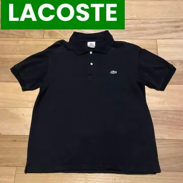 LACOSTE 라코스테 3 피케 셔츠 블랙