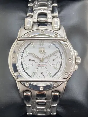 ELGIN USA 크로노그래프 손목시계 고정 FK-948-A