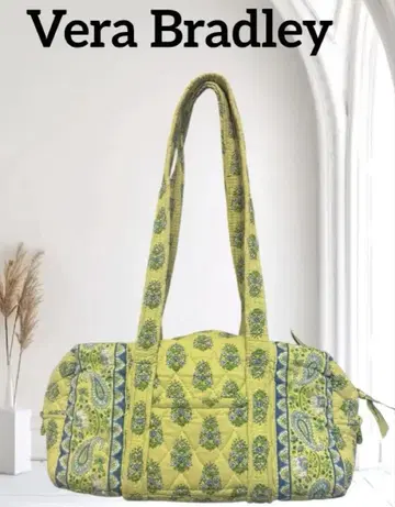 Vera Bradley 퀼팅 미니 보스턴 백