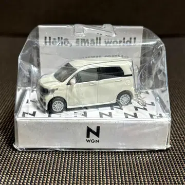 HONDA NWGN 미니카 화이트 LED 카키링