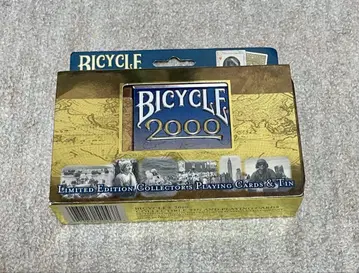 Bicycle 2000 한정판 컬렉터즈 틴 미개봉품 카드 카드놀이