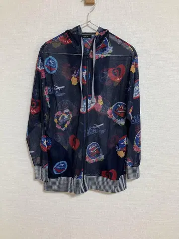 밀크 AIR LINE PARKA 메쉬 후드티 일본제