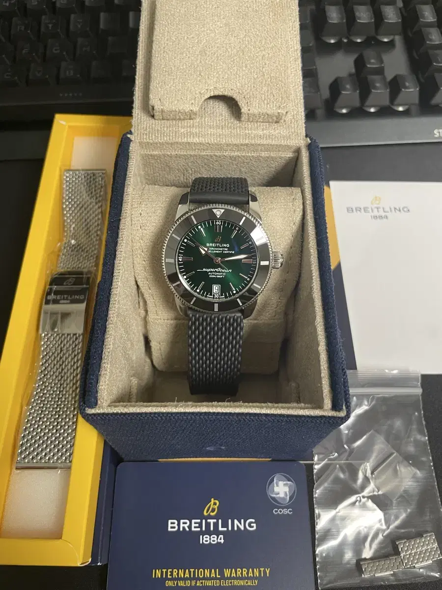 Breitling Superocean Heritage II 42mm Green Dial