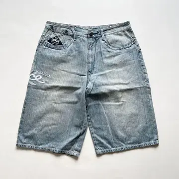 ENYCE 00s 데님 하프 팬츠 아이시 블루 C215