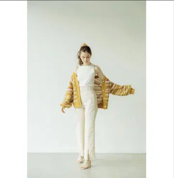 pinue 아이보리 데님 M 사이즈
