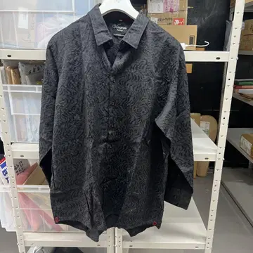 Visconti Uomo 블랙 긴팔 셔츠 1221-0964
