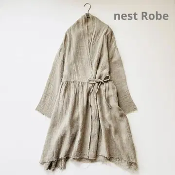 네스트로브 nest Robe 린넨 100% 카슈쿨 가디건