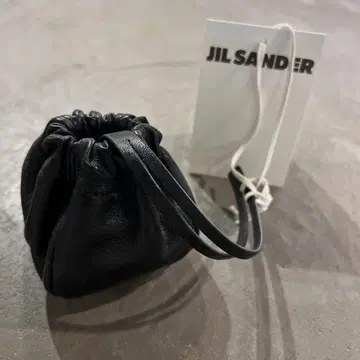 질샌더 블랙 코인 파우치