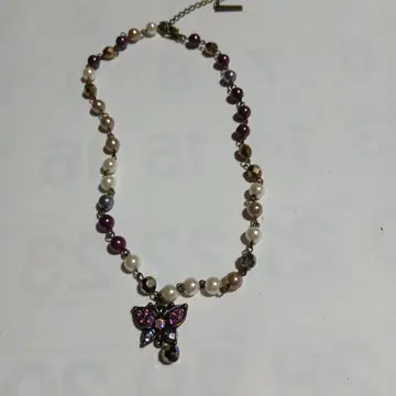 ANNA SUI 안나수이 버터플라이 모티브 목걸이