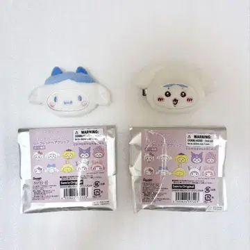치이카와 산리오 시크릿 헤어 클립 하치와레 시나몬