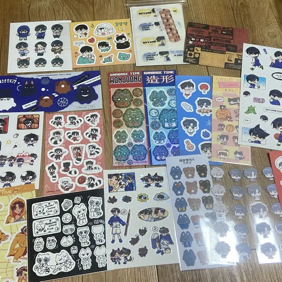 Garbage Time Unofficial Stickers Bulk Unofficial Goods GT