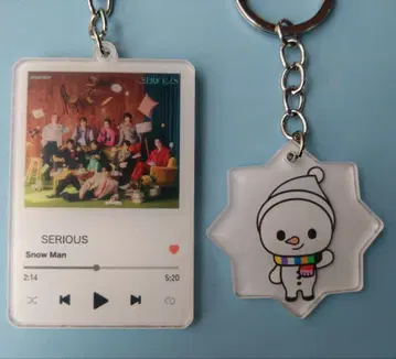 Snow Man 눈사람 아크릴 키링