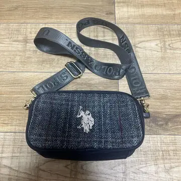 U.S. POLO 숄더 백 자수 로고