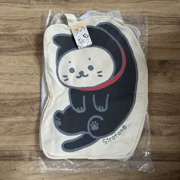 시로탄 고양이 토트백