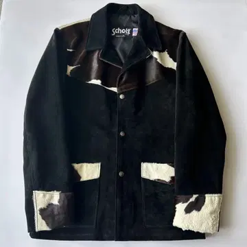 schott 샷 송치 스웨이드 자켓 카 코트