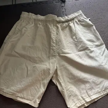 Chef Pants Short 하프 팬츠 크림색