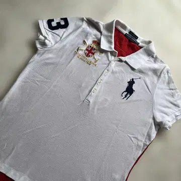 Ralph Lauren The Skinny 폴로 화이트