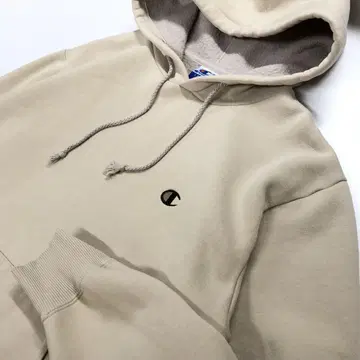 챔피온 후드티 베이지 여성용 L
